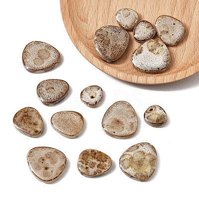 Mosaic Tiles Porcelain Cabochons DIY-YWC0009-01C-1