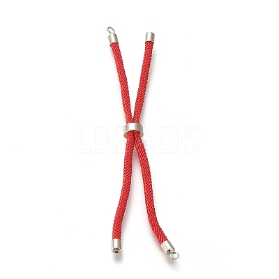 Nylon Twisted Cord Bracelet X-MAK-M025-113A-1