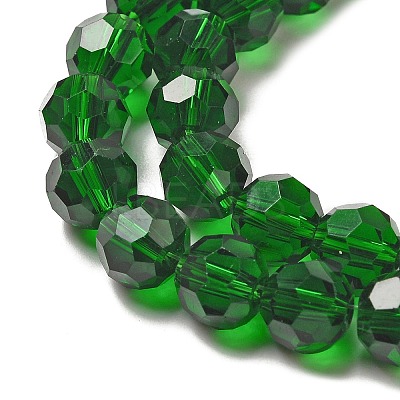 Transparent Glass Beads EGLA-A035-T8mm-D10-1