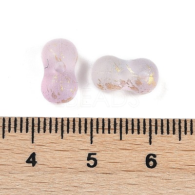 Gradient Color Transparent Acrylic Beads OACR-M023-02A-1