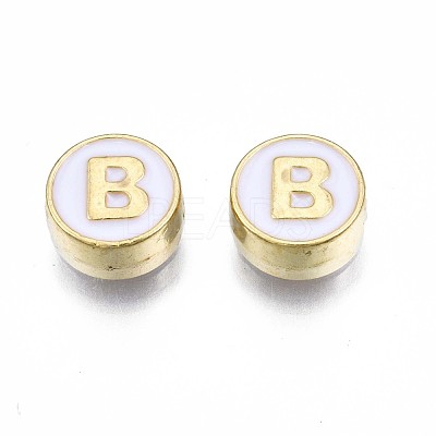 Alloy Enamel Beads ENAM-N052-006-01B-RS-1