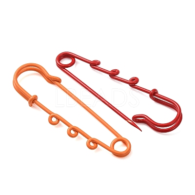 Spray Paint Iron Brooch Findings RN-CBAB9AC-09-1