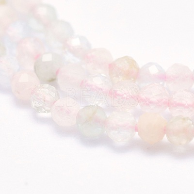 Natural Morganite Beads Strands G-O166-25-2mm-1