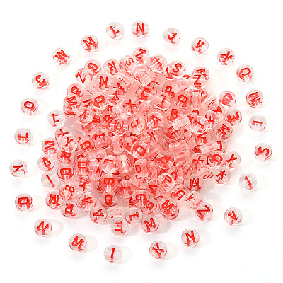 Transparent Clear Acrylic Beads MACR-YW0001-23D-1