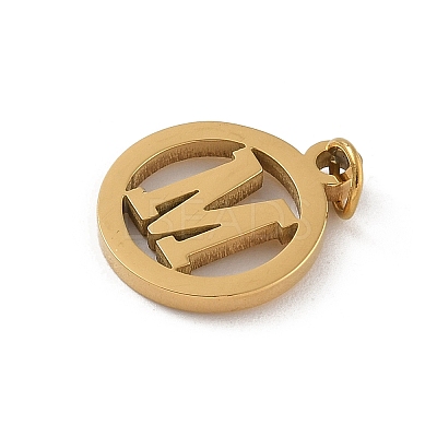 304 Stainless Steel Charms
with Jump Ring STAS-R001-02G-M-1