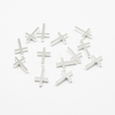 Brass Tiny Cross Charms LS-KK-F718-08P-1