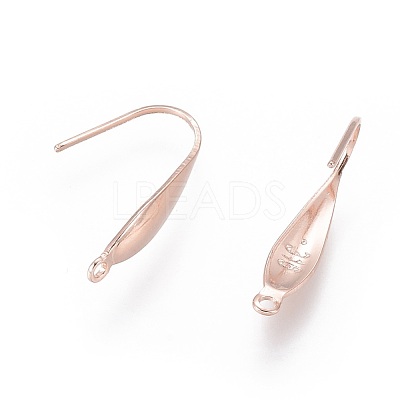 316 Surgical Stainless Steel Earring Hooks X-STAS-P166-10RG-1
