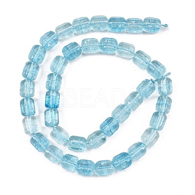Transparent Glass Beads Strands GL-A001-01A-03-1