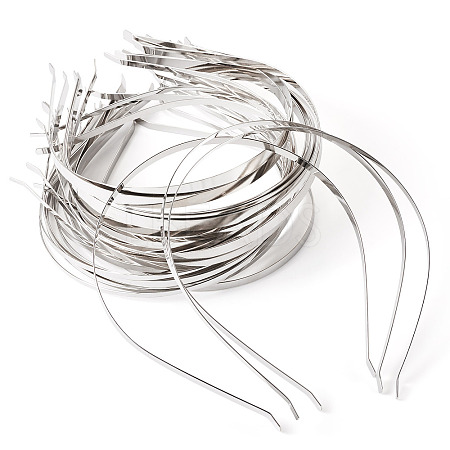 30Pcs 3 Styles Hair Accessories Iron Hair Band Findings OHAR-TA0001-08A-1