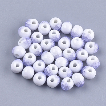 Handmade Porcelain Beads PORC-S498-21F-1