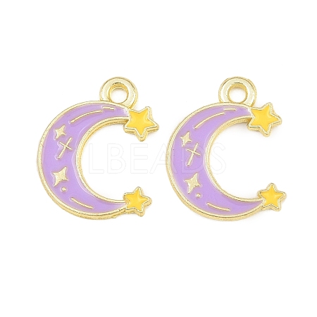 Alloy Enamel Pendants AL-CBA0485-02F-G03-1