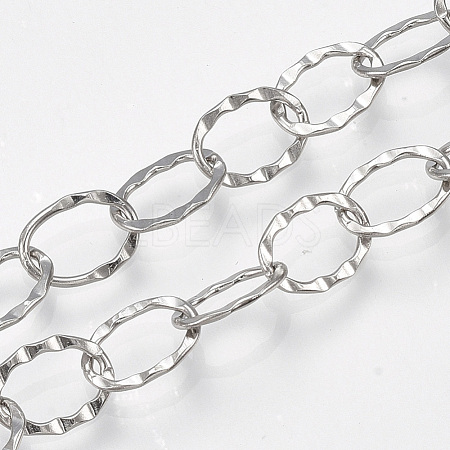 Tarnish Resistant 304 Stainless Steel Cable Chains STAS-T045-08-1