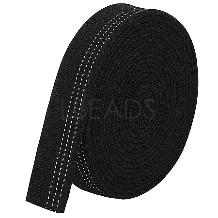 5 Yards Polycotton Ribbon OCOR-WH0078-169E-1
