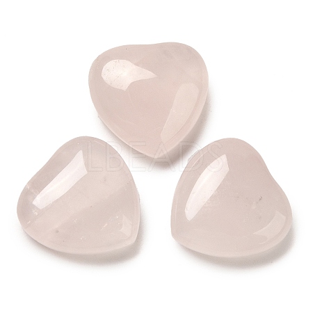 Natural Rose Quartz Cabochons G-F776-02A-09-1