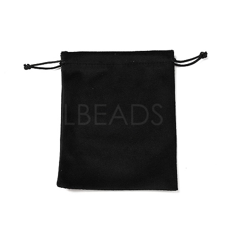 Velvet Jewelry Drawstring Storage Pouches ABAG-P013-02D-01-1