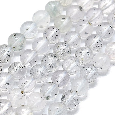 Natural Lepidolite Beads Strands G-G106-P01-03-1