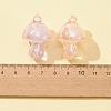 Transparent Acrylic Pendants MACR-FS0001-54-3