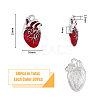 60Pcs 2 Style Tibetan Style Alloy Pendants FIND-DC0003-50-2