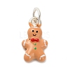 Christmas Themes Alloy Enamel Pendants FIND-I063-01A-1
