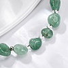 Natural Green Aventurine Beaded Bracelets for Women G-P563-07P-23-2