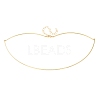 1.5MM Brass Torque Choker Necklaces KK-CBA3297-12G-4