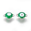304 Stainless Steel Enamel Links connectors LS-STAS-F206-02P-B01-2