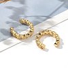 Golden Plated Brass Micro Pave Cubic Zirconia Cuff Earrings EJEW-L244-22B-3