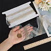 2 Yards 9-Row Glass Seed Beaded Lace Trim OCOR-FG0002-60B-3