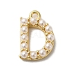 Plastic Imitation Pearl Pendants KK-P230-17G-D-1
