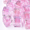 Transparent Acrylic Beads TACR-S148-08A-1