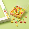 125Pcs 5 Style Handmade Polymer Clay Charms CLAY-LS0001-02-5