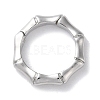 Rack Plating Brass Twister Clasps KK-Z039-34P-1