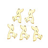 Ion Plating(IP) 201 Stainless Steel Pendants STAS-T063-178G-1
