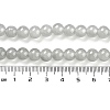Imitation Jade Glass Beads Strands DGLA-S076-8mm-30-5