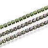 Iron Rhinestone Cup Chains CH-T006-05B-16-1