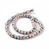 Handmade Polyester Clay Beads Strand X-CLAY-P001-01A-3