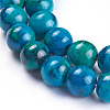 Synthetic Chrysocolla Beads Strands X-G-F647-02-A-01-3