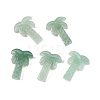 Natural Green Aventurine Coconut Tree Pendants G-N342-02H-1