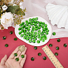 80Pcs Electroplate Glass Links Connectors EGLA-HY0001-18A-4