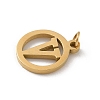 304 Stainless Steel Charms
with Jump Ring LS-STAS-R001-02G-V-2