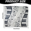 Piano Pattern Linen Tablecloth AJEW-WH0528-69B-2