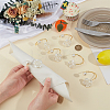 12Pcs Iron Napkin Rings AJEW-OC0014-39G-3