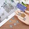 50Pcs Tibetan Style Alloy Pendants FIND-SC0007-81-3