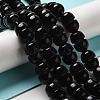 Natural Obsidian Beads Strands G-P521-B01-01-2