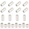 Brass Capsule Lace Lock Buckles KK-PH0001-29P-WH-1