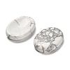 Oval Natural Howlite Worry Stone G-H073-06A-2