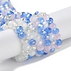 Glass Beads Strands EGLA-A034-M6mm-18-2