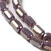 Electroplate Glass Beads Strands EGLA-D031-01-05-3