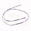 Electroplate Non-magnetic Synthetic Hematite Beads Strands G-L489-A07-3