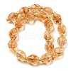 Natural Citrine Beads Strands G-N342-44-3